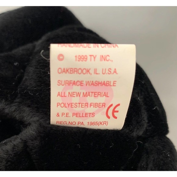 (K6) Ty Beanie Baby 'Mooch' Spider Monkey Rare Retired W / Tag Errors 1998/1999 - Picture 8 of 9